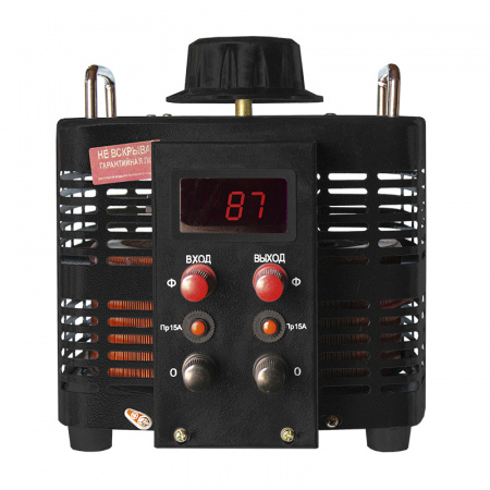 ЛАТР Энергия Black Series 1Ф 5кВА 15А 0-300V Е0102-0104