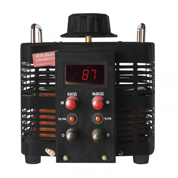 ЛАТР Энергия Black Series 1Ф 5кВА 15А 0-300V Е0102-0104